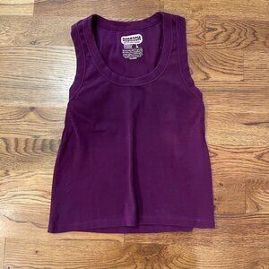 Big Bud Press Bedroom Tank Eggplant
